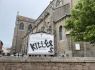 Man charged over graffiti at church
