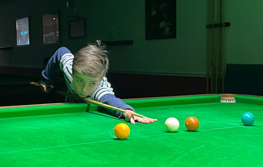 10-year-old snooker champ vying for a spot in national final