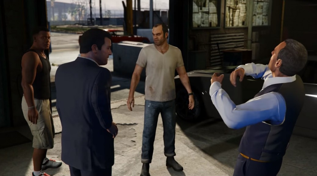 GTA 5 wins Game of the Year at the 2013 Golden Joysticks