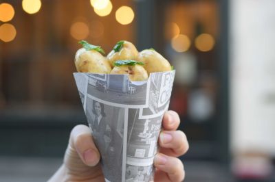 Jersey Royals  potato pop-up bistro in London’s Covent Garden