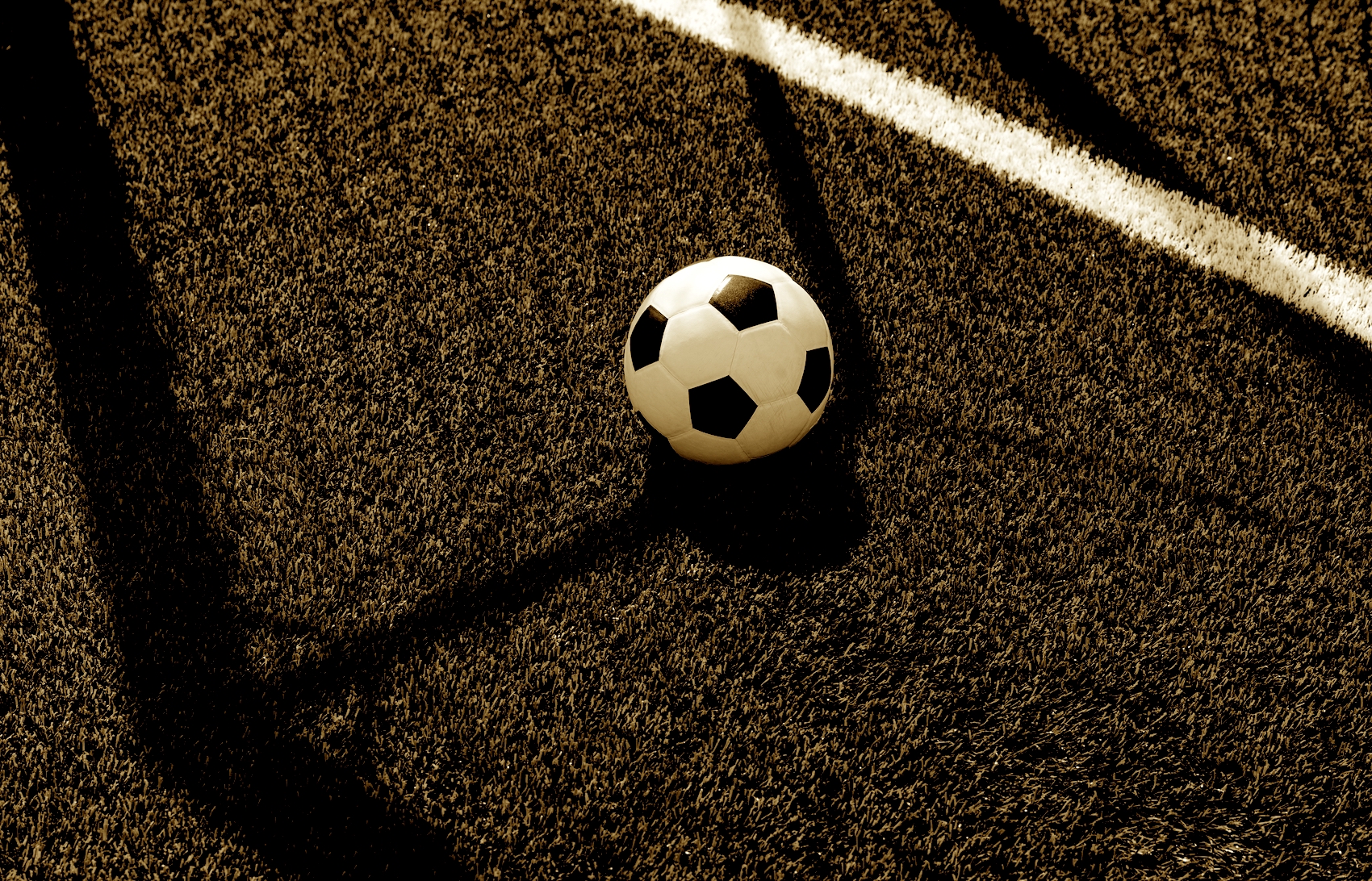 football sepia