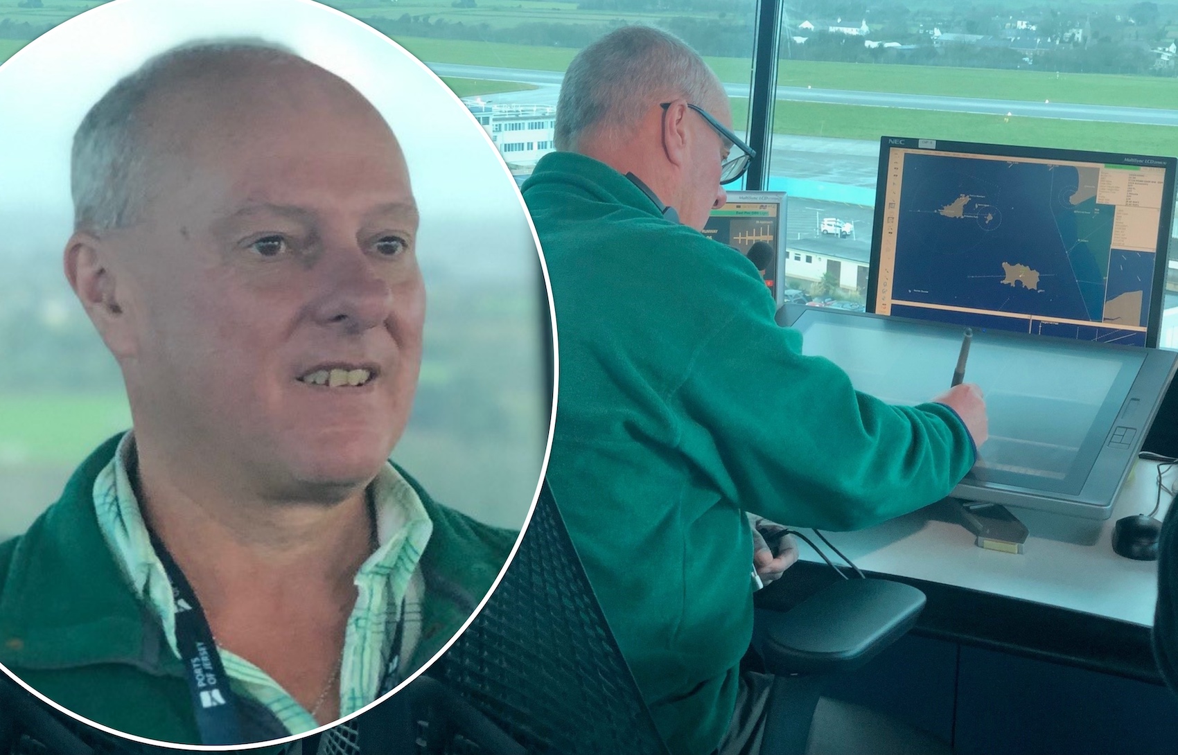 A Career Marked By Two Great Storms Air Traffic Controller Retires