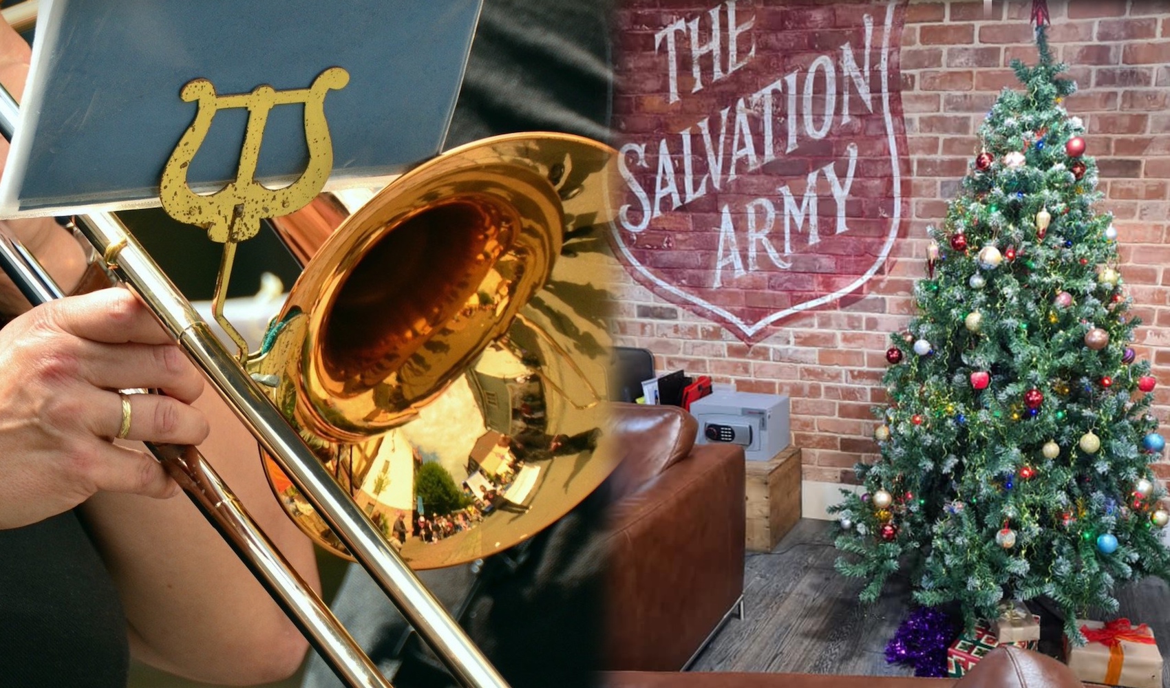 WATCH Brass band's musical 'Advent calendar' to help vulnerable
