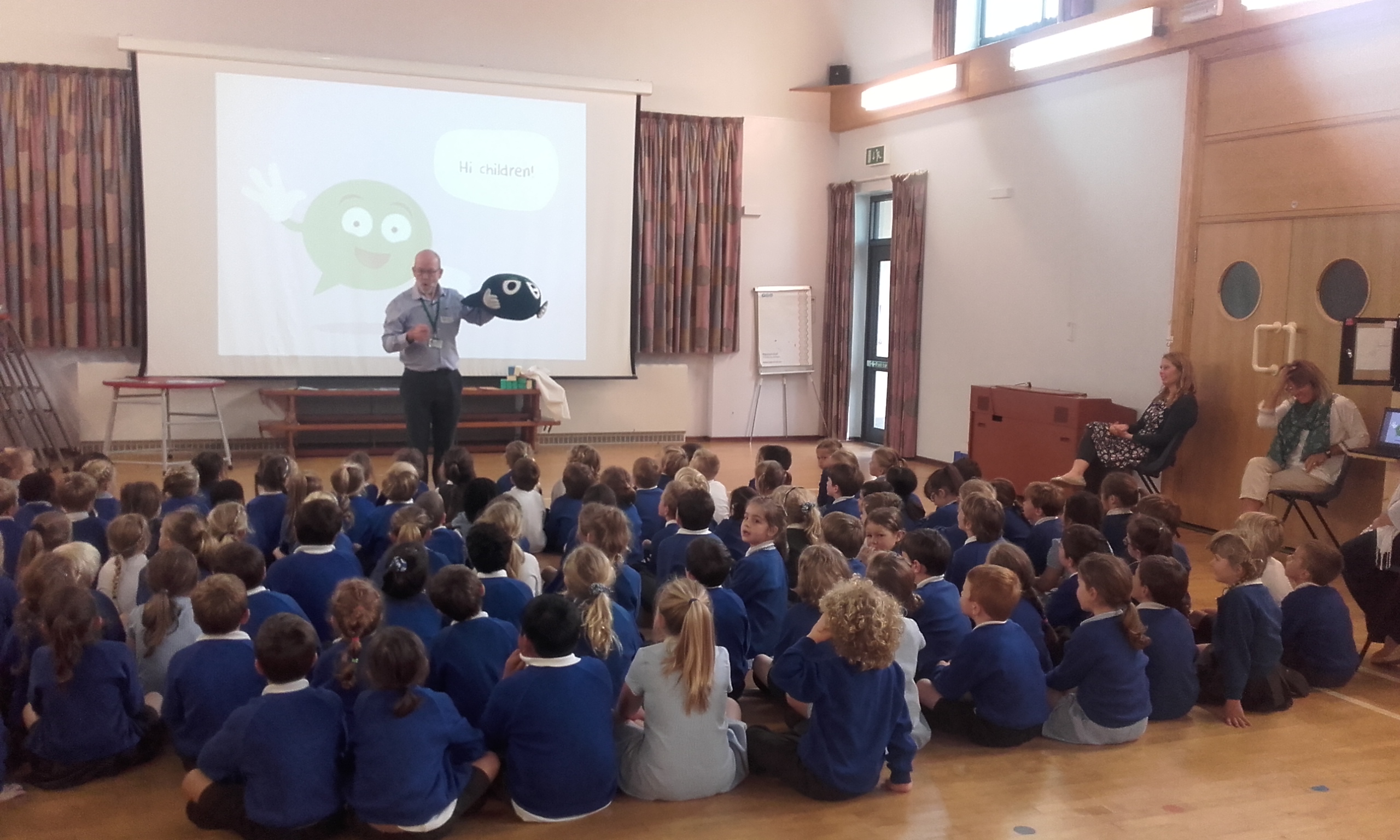 NSPCC Speak out stay safe assembly Grouville School