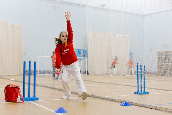 Girls cricket  academy programme