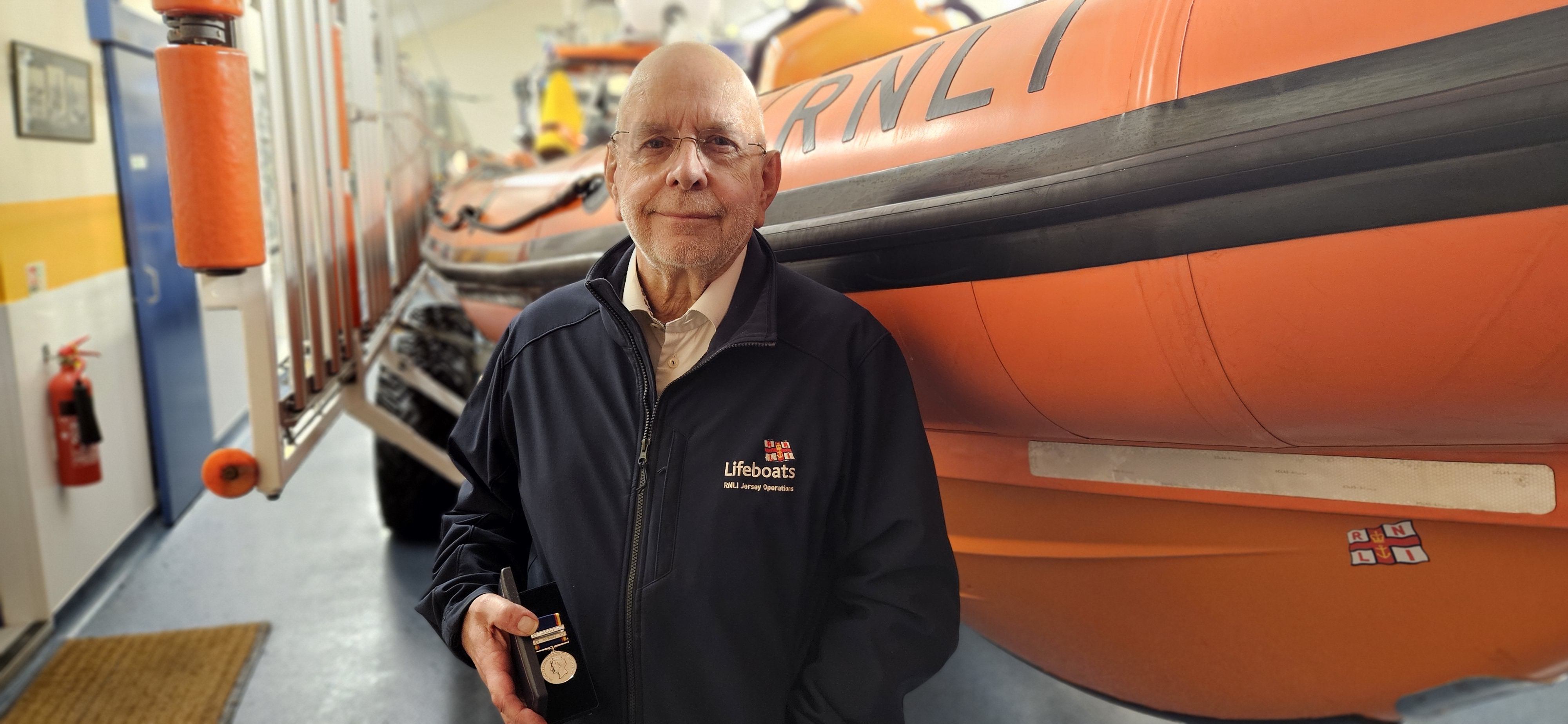 Lifeboat stalwart celebrated as family nears 100 years' combined ...