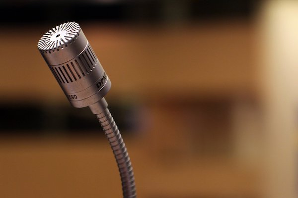 microphone evidence speech