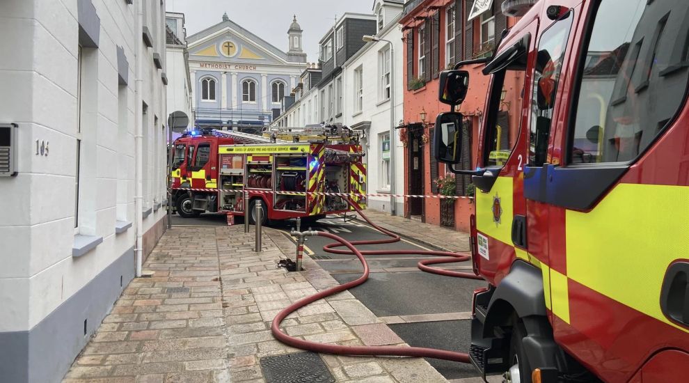 Resident treated by paramedics following Halkett Place fire