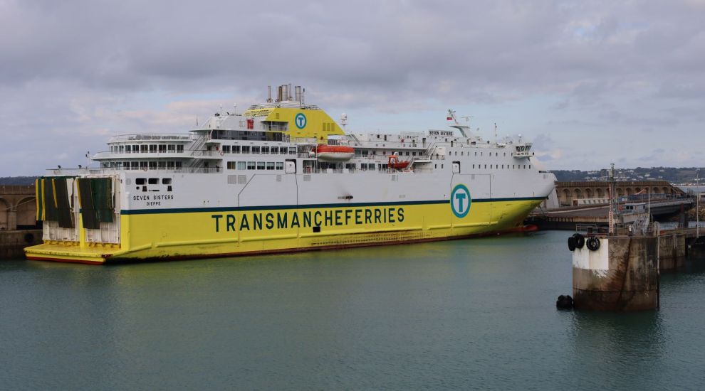 DFDS Seven Sisters vessel conducts berthing trial in harbour