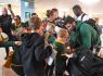 WATCH: Signatures, selfies and a branded bus welcome Springboks to Jersey