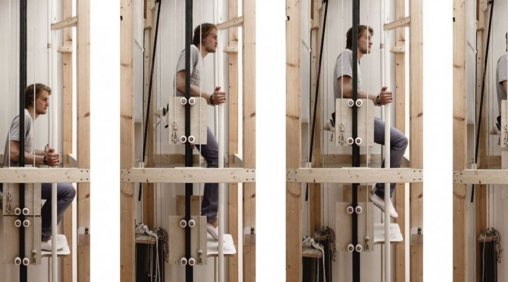 Climbing stairs may become a thing of the past with this new vertical walking machine