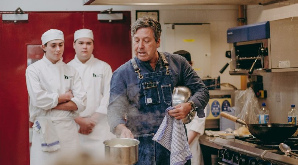 John Torode inspires next generation of Jersey chefs