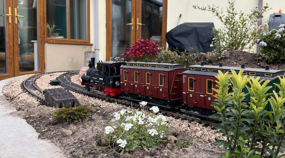 All aboard! Last chance to enjoy a mini railway – and help a good cause