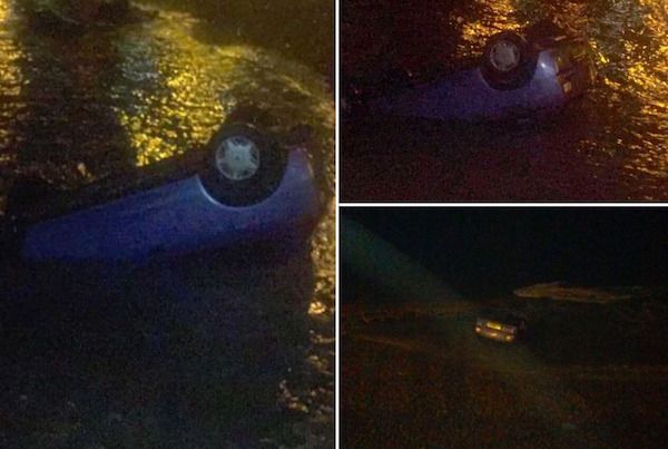 Vehicle submerged after ‘Havre des Parking’ blooper