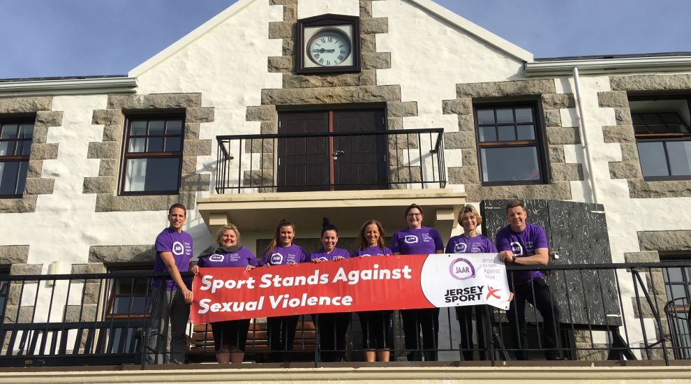 Jersey Sport and local clubs to raise awareness of support for survivors of sexual violence