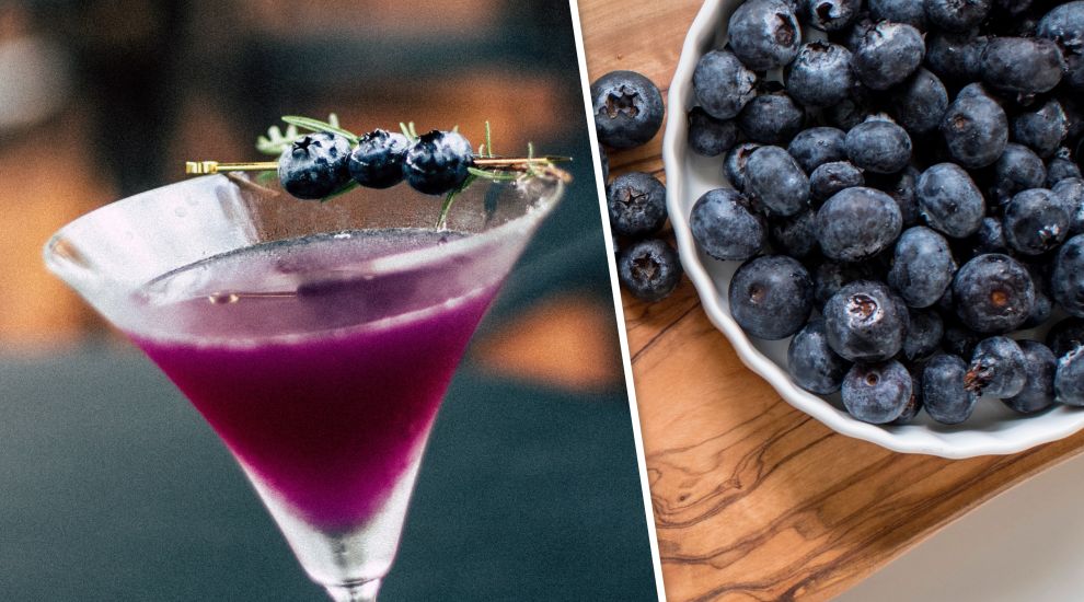 Charity Chomp: Blueberries with a (non-alcoholic) twist