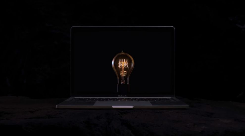 Apple's new MacBook Pro advert involves blowing up a lot of light bulbs