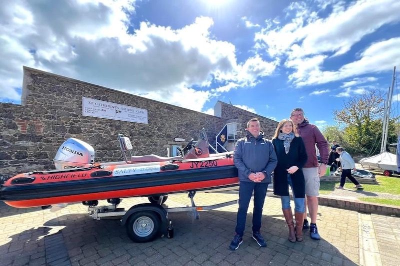 'Salty' the RIB to help support next generation of sailors