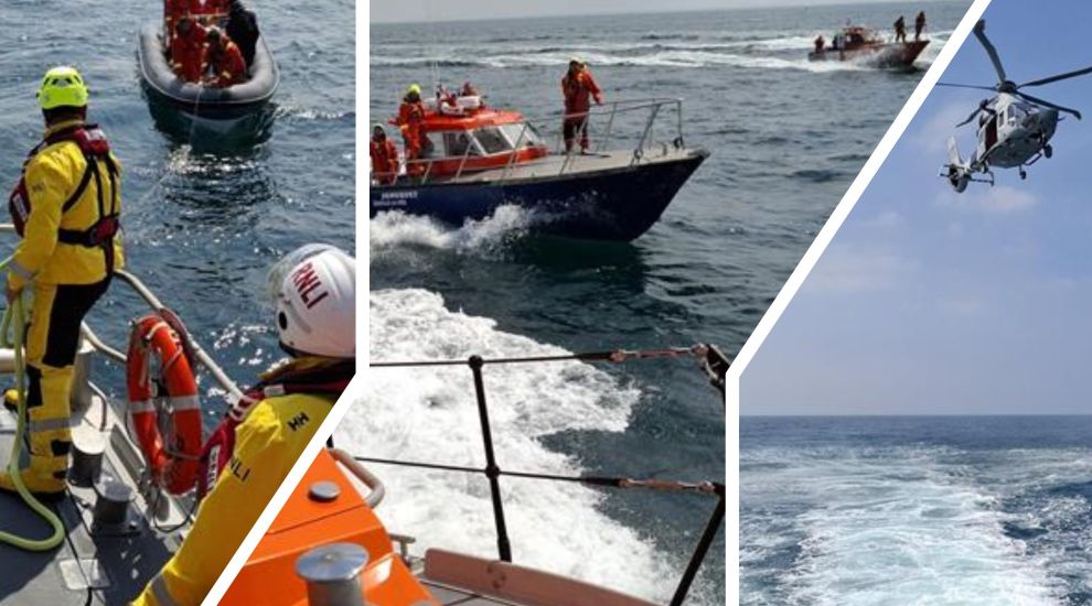 Jersey and French Coastguard hold joint search and rescue exercise