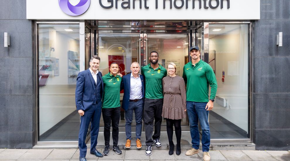 Springboks help celebrate Grant Thornton refurb