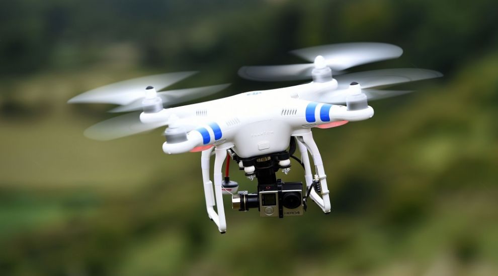 This menswear fashion campaign is the first to be photographed using a drone