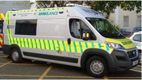 Blessing of a new ambulance for St John Ambulance, Jersey