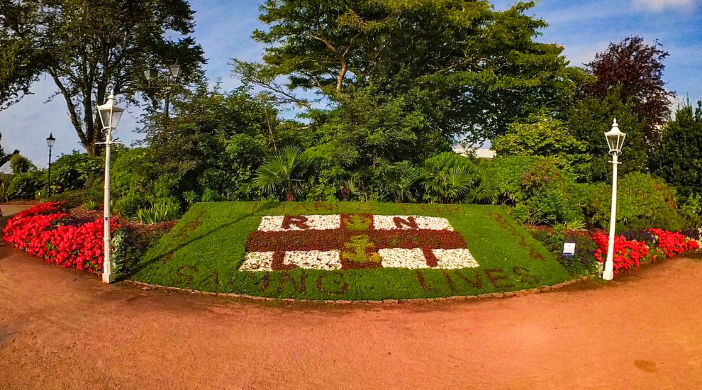 Howard Davis Park flowerbed honours RNLI's 200th anniversary