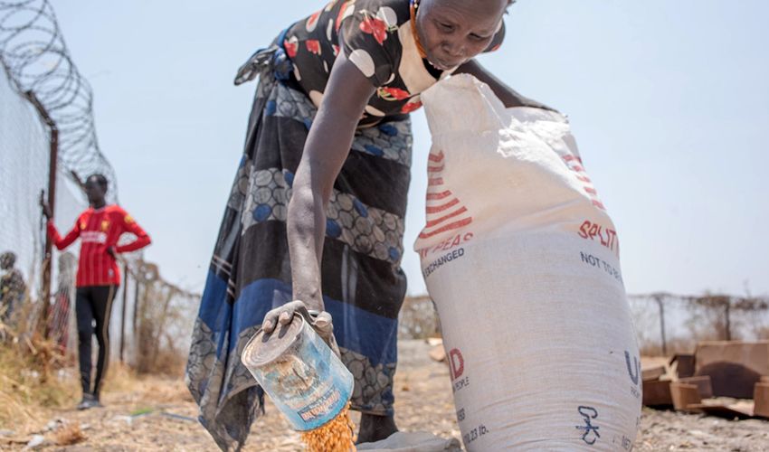 Families on brink of famine in South Sudan receive emergency support funded by Jersey Freemasons