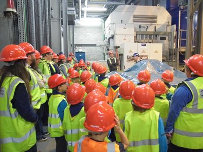 Beavers troop tour Guernsey Electricity