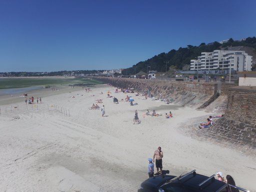 Sizzling sands as beachgoers get that summer feeling