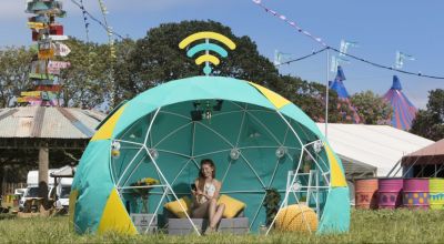 The first ever 'smart tent' will be pitched at this year's Glastonbury
