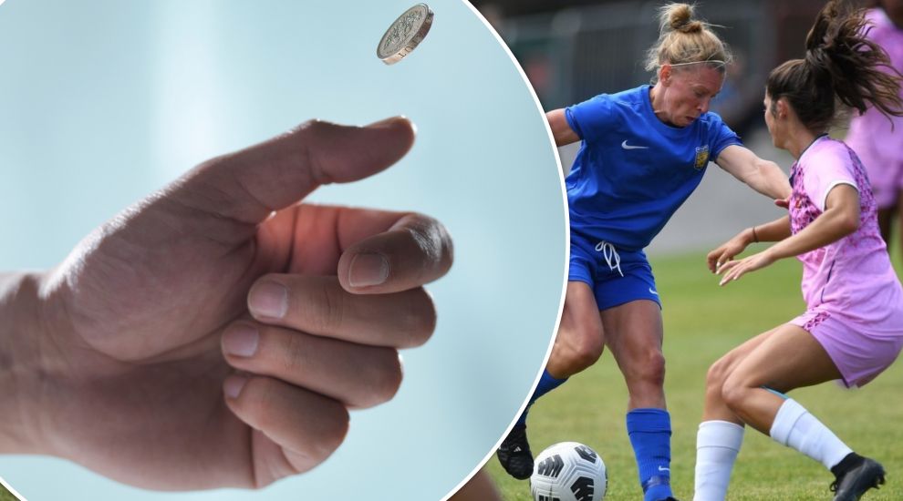 Jersey women lose a place in football semis... after a coin toss