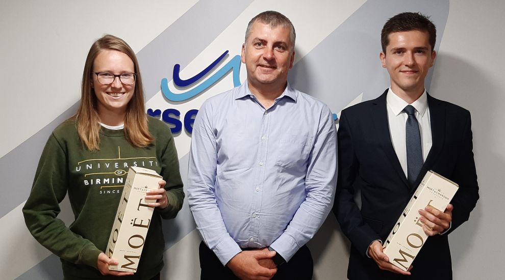 Two Firsts for Jersey Water Bursary Scheme Students