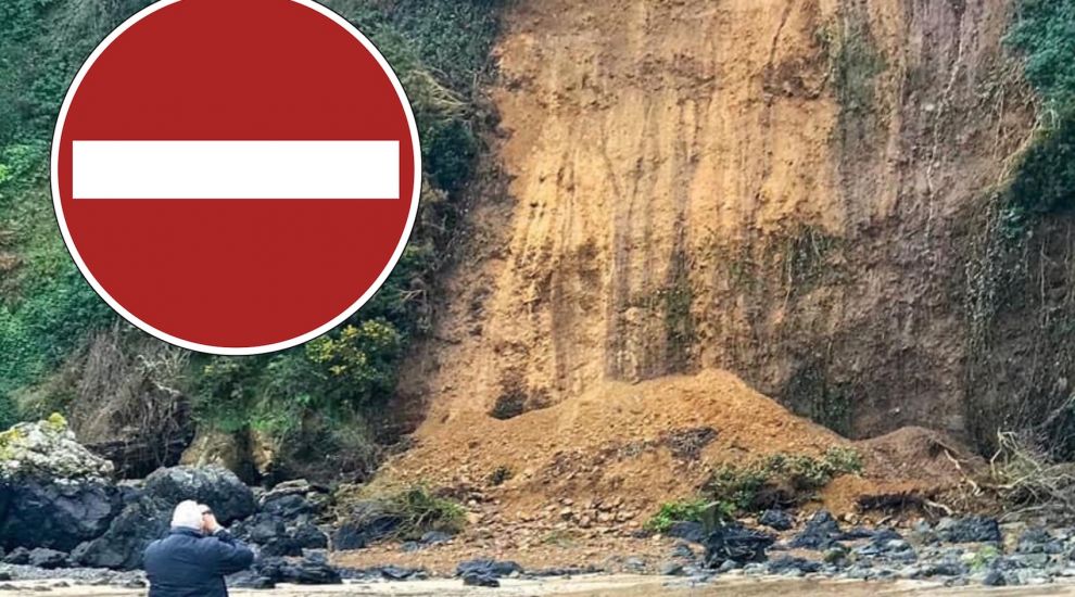 No stabilisation works after “spectacular” St. Aubin landslide