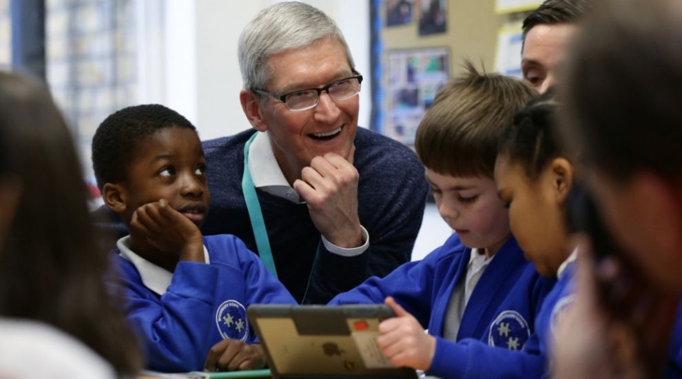 Apple chief Tim Cook: Classroom technology 'not a substitute' for teaching