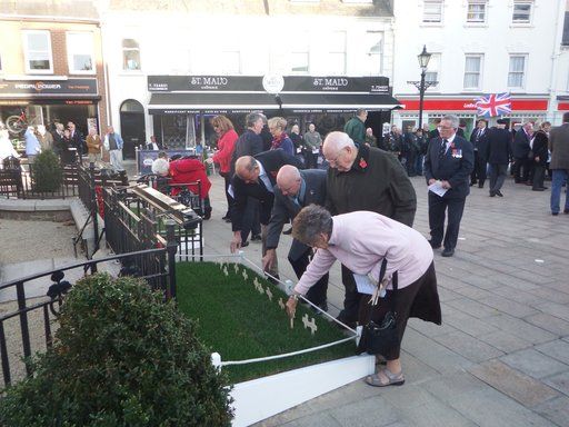 Field of Remembrance opens at Cenotaph