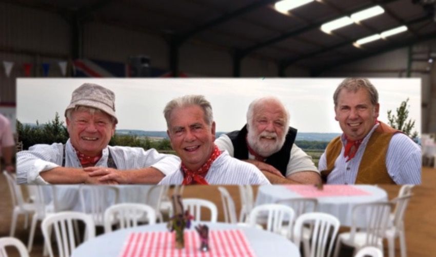 'Combine Harvester' stars make moo-sic to send off West Show