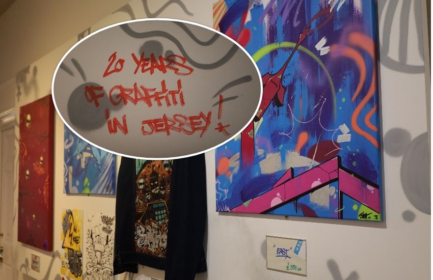 Local artist's new exhibition brings graffiti into galleries