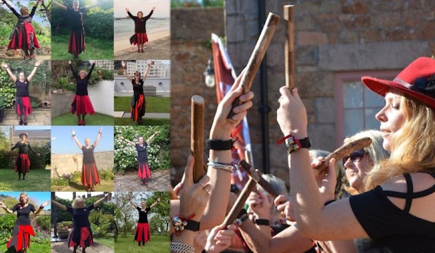 WATCH: Morris dancers celebrate May Day