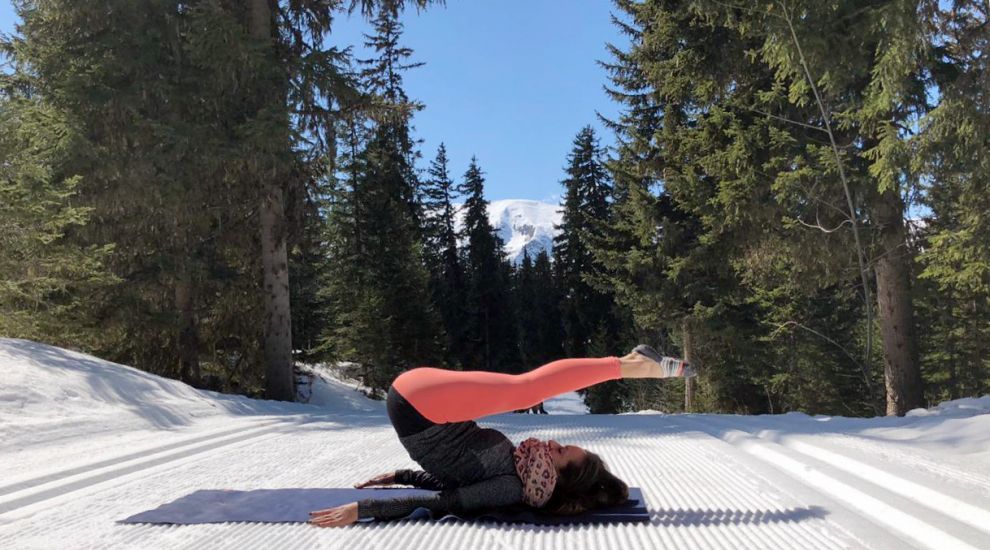 Jersey Pilates instructor takes wellbeing to the mountains