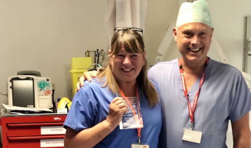 Cardiac Nurse Dubbed Hero After Overcoming Heart Attack Bailiwick Express Jersey