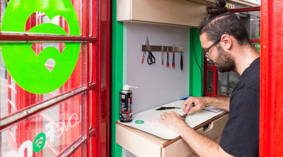 London's iconic phone booths are getting a makeover - as tiny smartphone repair shops