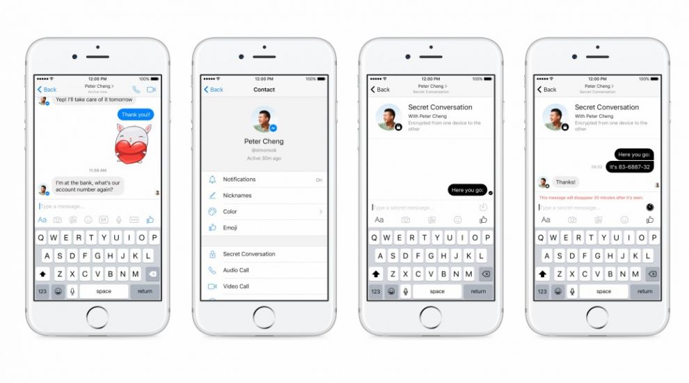 Facebook wants to make your Messenger chats more secretive and self-destructing