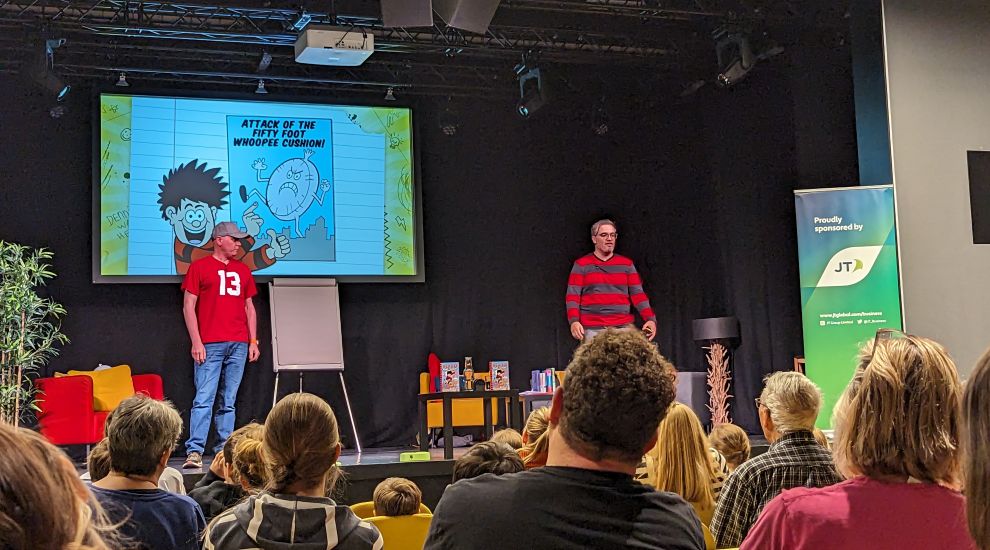 Beano inspired fun and mischief at the Jersey Festival of Words