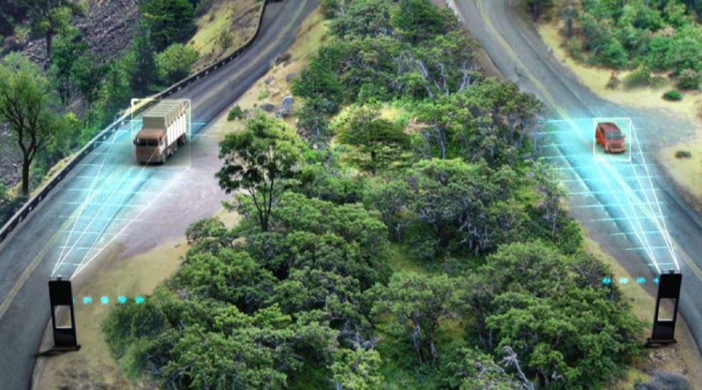 These sensors on hairpin bends in India honk to alert drivers to oncoming traffic