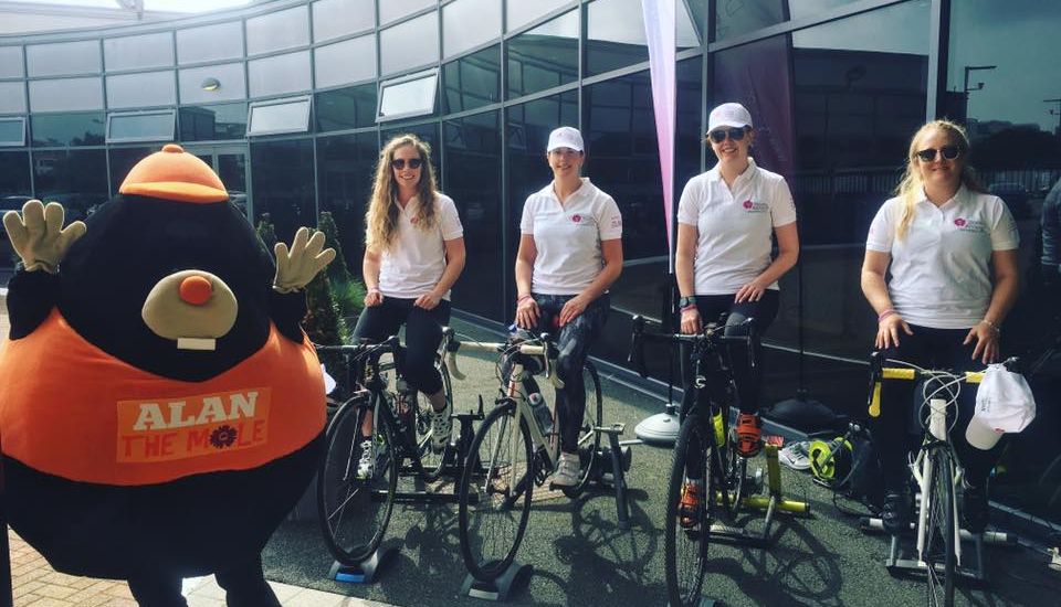 Beginner cyclists tackle London to Paris ride in aid of melanoma charity