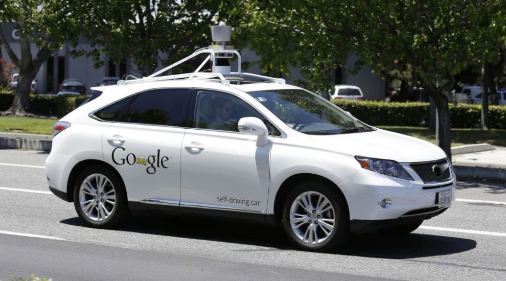 Google has patented a sticky coating for its driverless cars