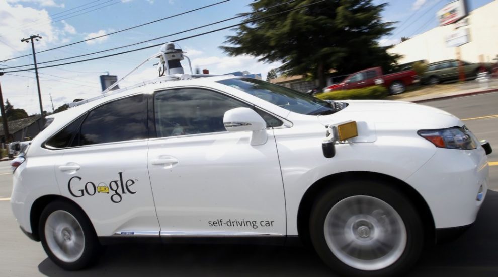 Turns out the moment a self-driving Google car crashed into a bus was caught on video