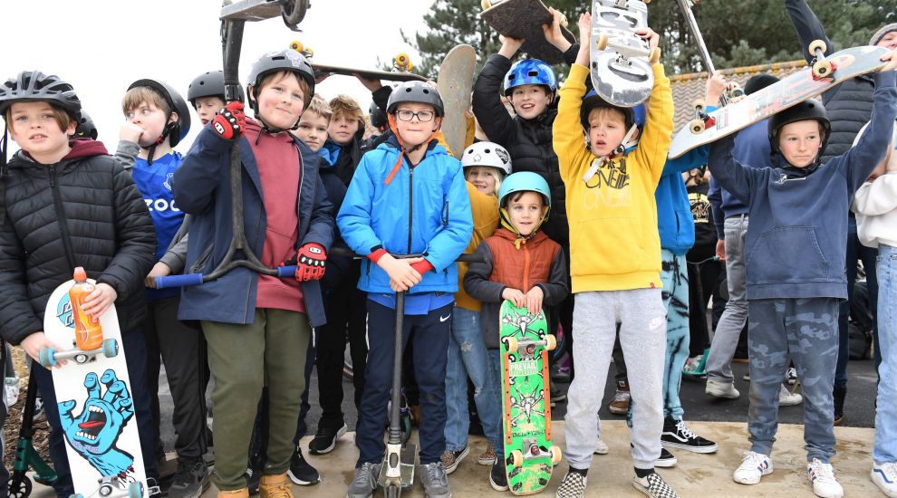 GALLERY: Young skaters rejoice as £1.9m skatepark kick-flips into action