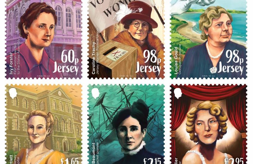 Meet the inspiring historical Jersey women... whose stories are being told in stamps